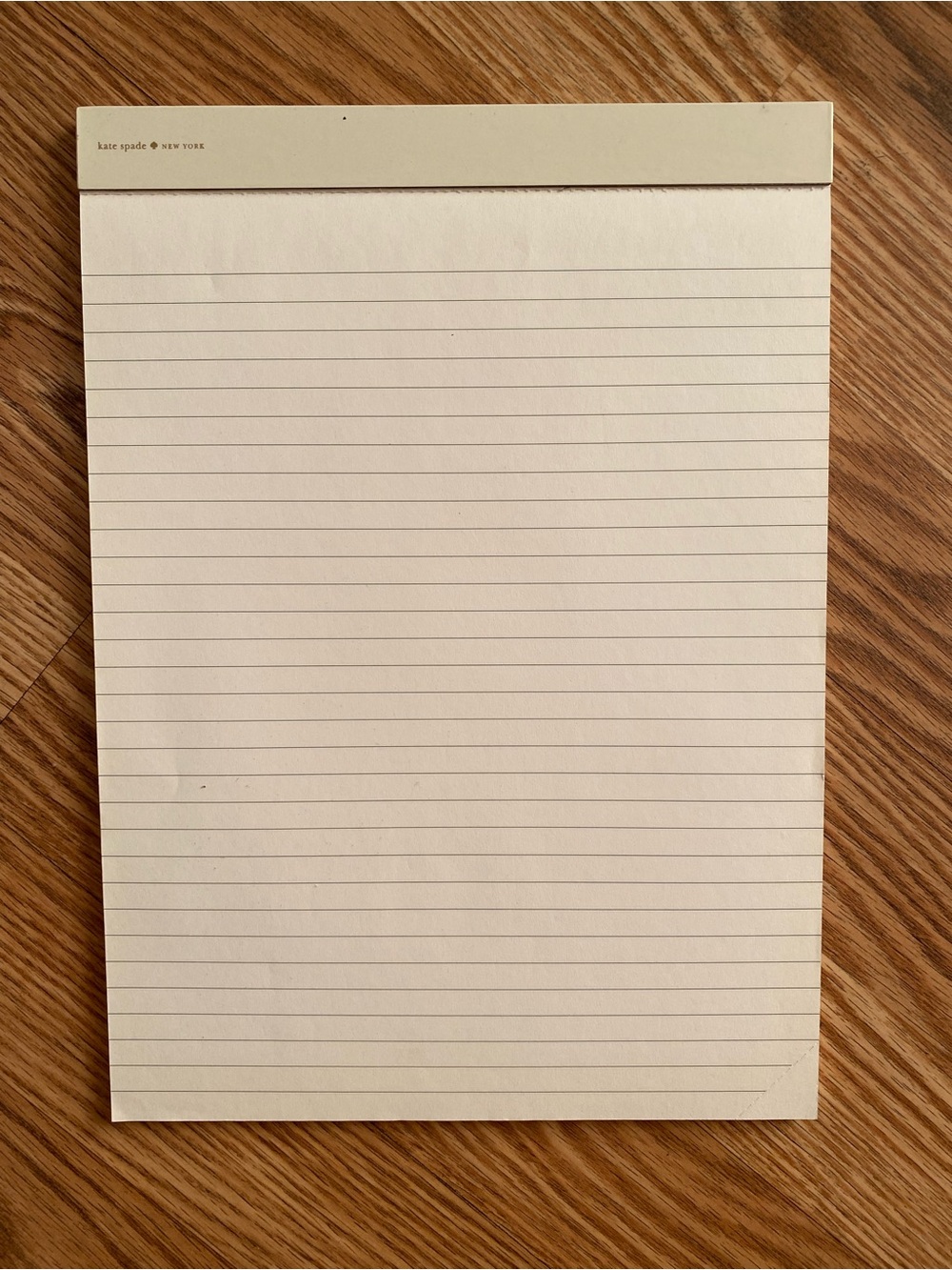 Kate Spade New York Notepad Refill, Cream